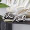 CosmoLiving by Cosmopolitan Silver Chain Sculpture Set
